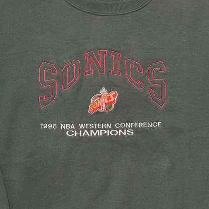 Vintage Seattle SuperSonics Western Conference Champs Crewneck