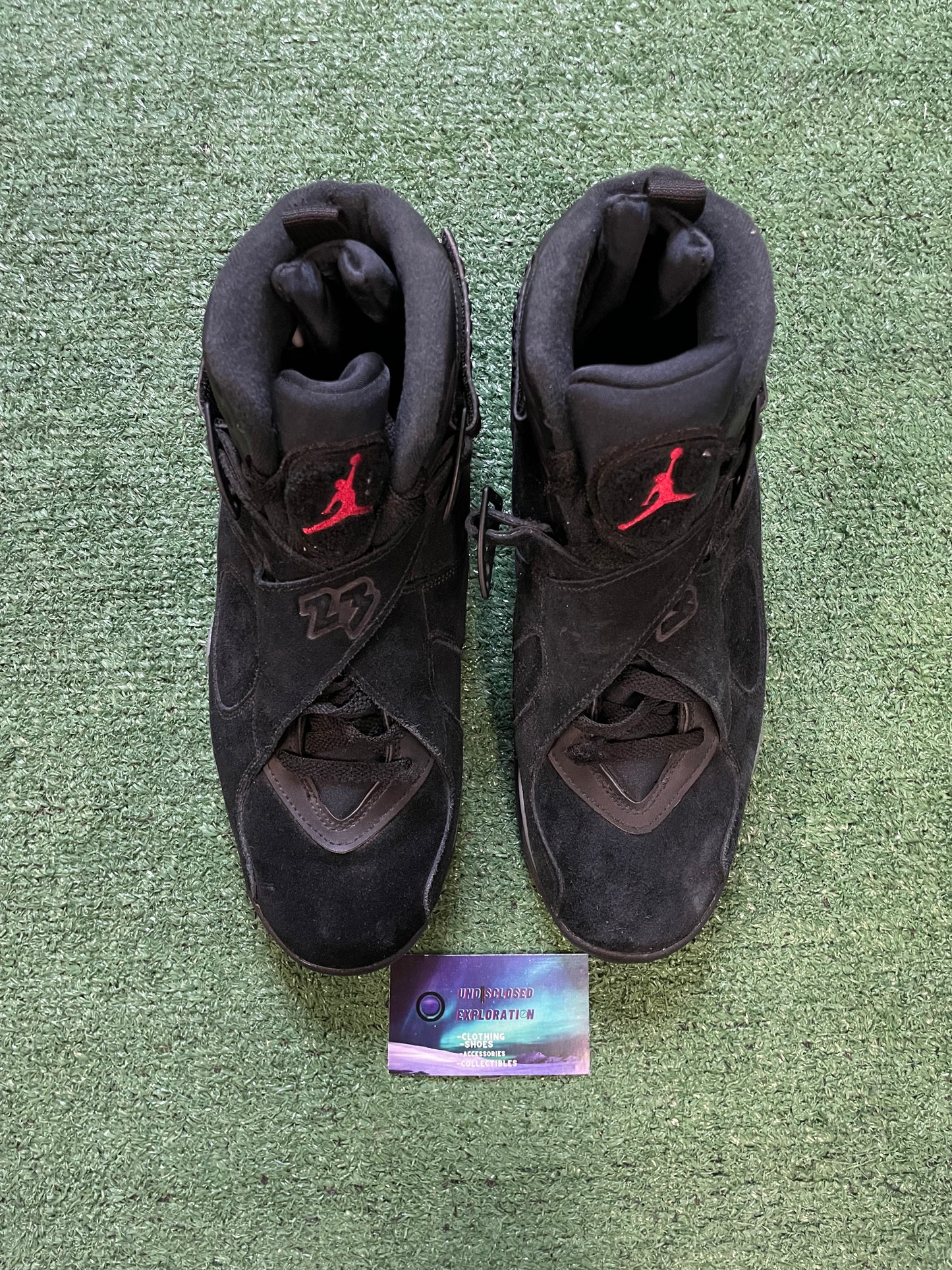 Air Jordan 8 bred size 10men/11.5women