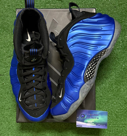 Nike Foamposite 20th Anniversary Royal 2017 11 Men/12.5 Women “Preowned”