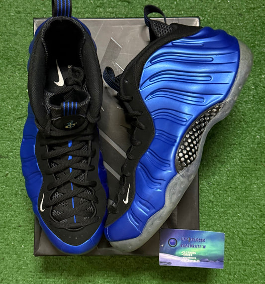Nike Foamposite 20th Anniversary Royal 2017 11 Men/12.5 Women “Preowned”
