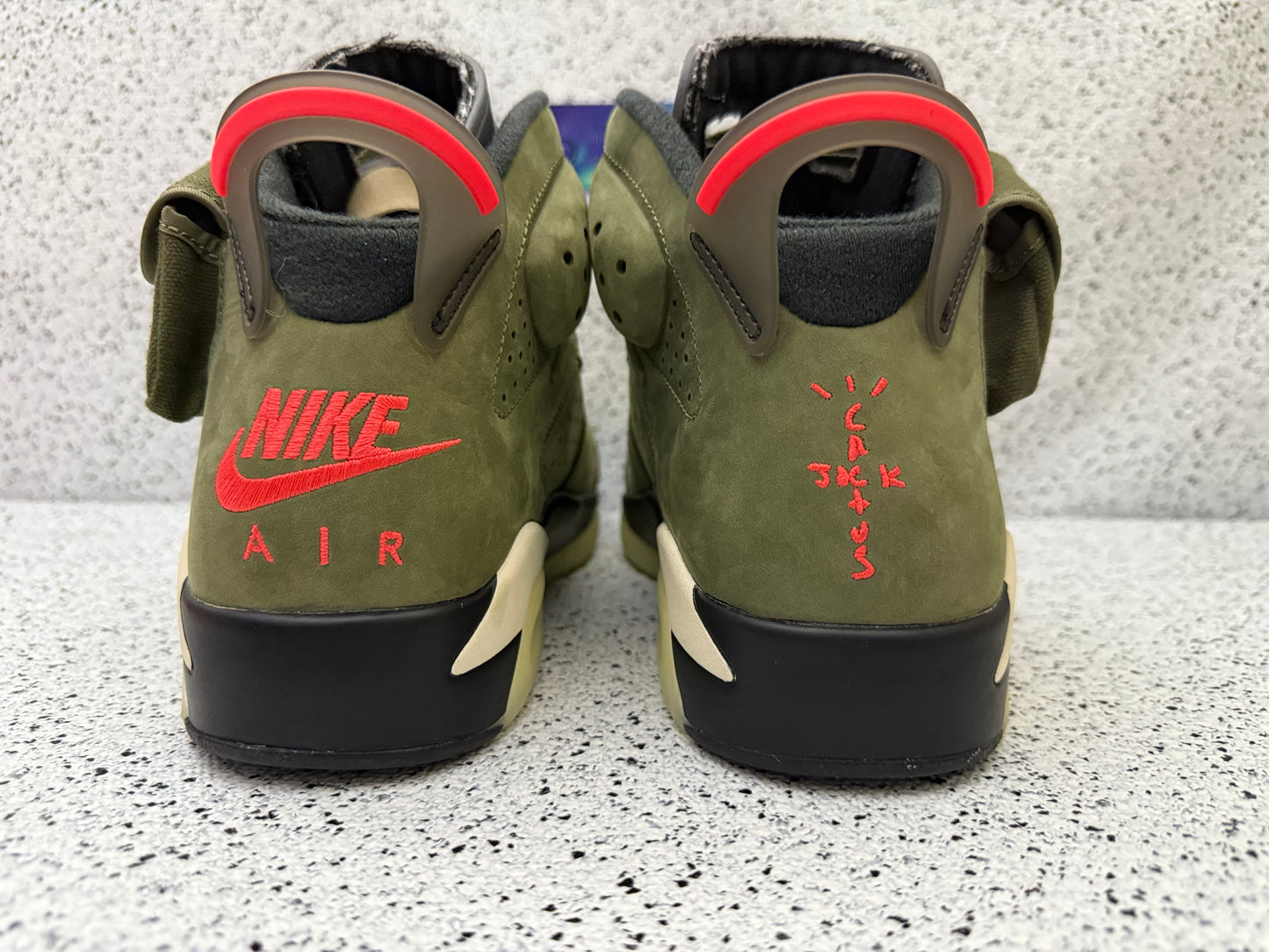Jordan 6 Travis Scott Cactus Jack Olive
