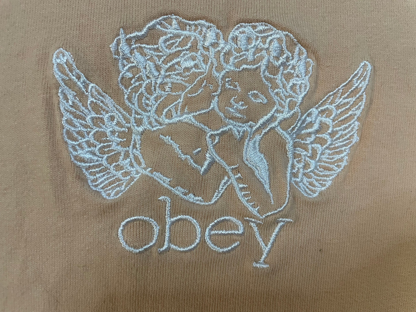 OBEY angel ringer tee