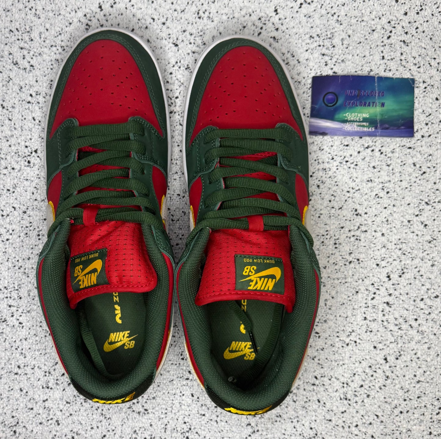 Nike SB Dunk Low Seattle SuperSonics 10 Men/11.5 Women “Preowned”