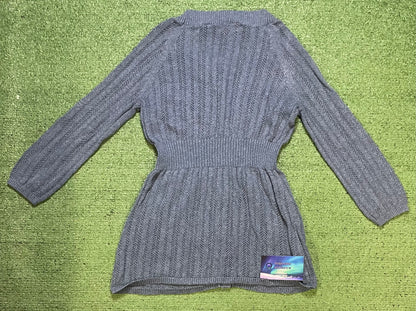 Vintage 2000s DKNY Jeans light blue babydoll cardigan