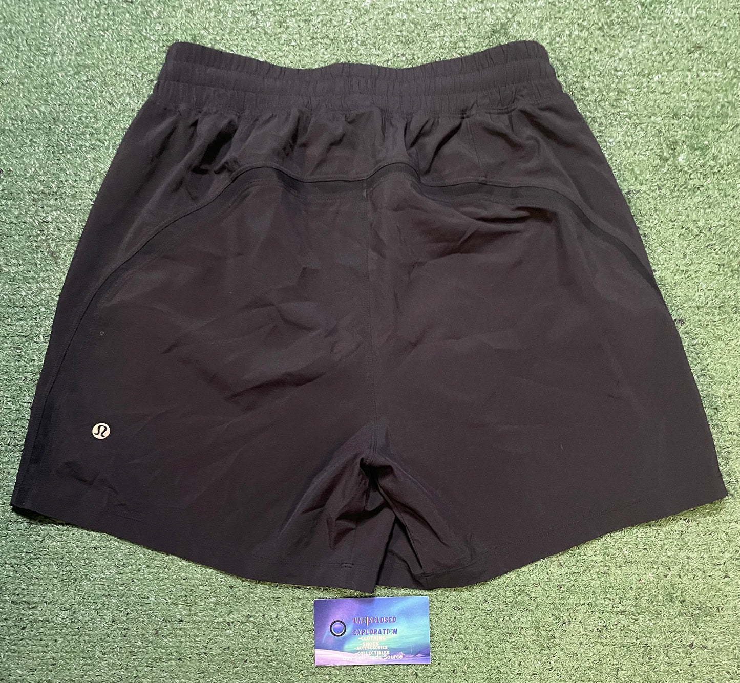 Lululemon black pacer breaker shorts