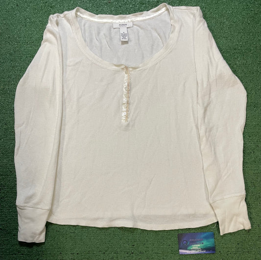 Alfani cream thermal longsleeve