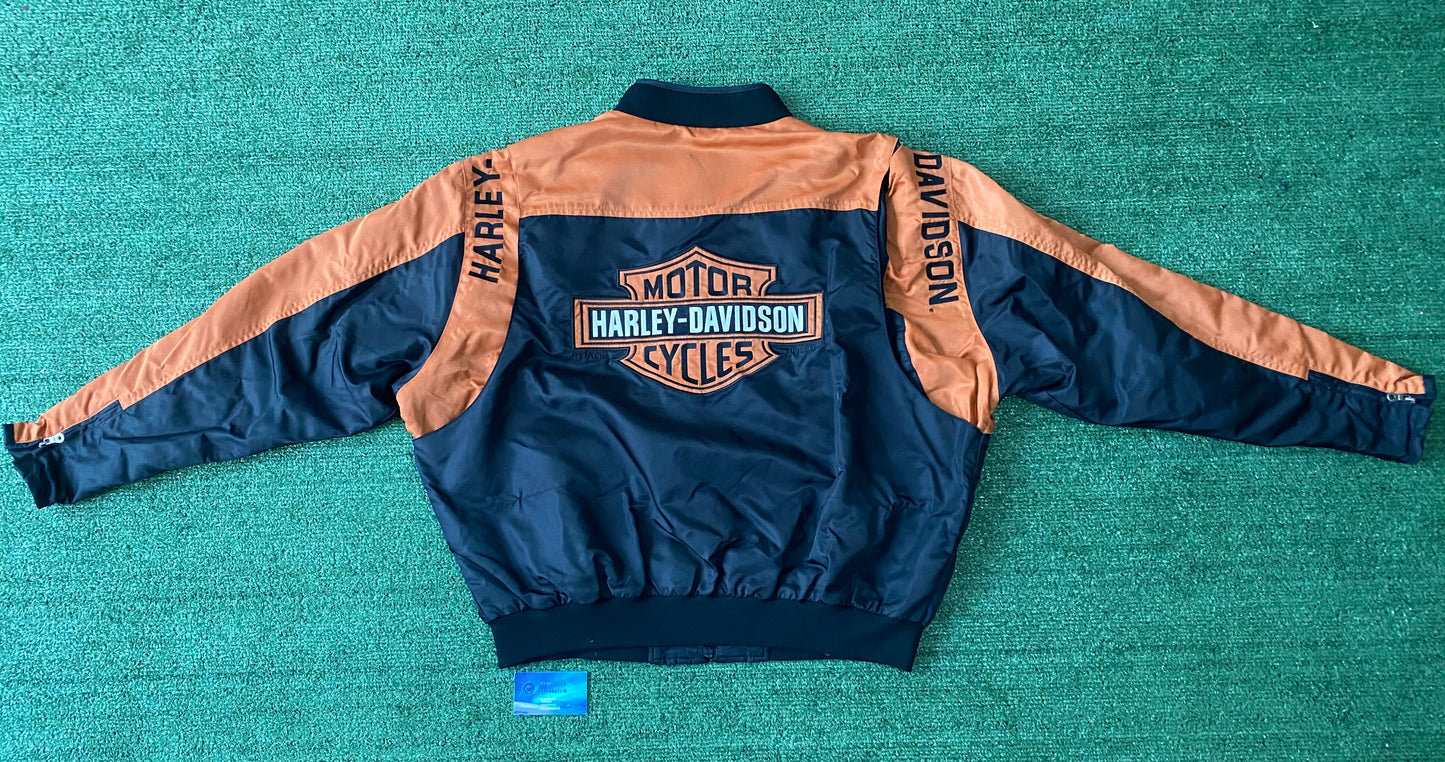 Vintage Harley Davidson Nylon Jacket