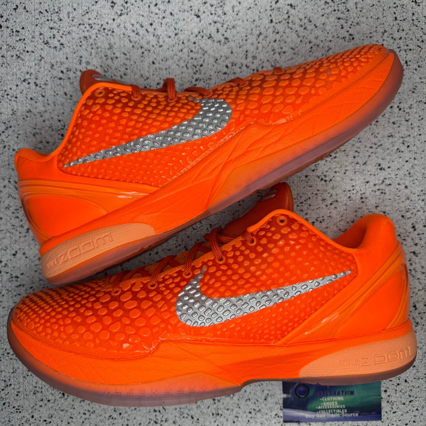 Nike Kobe 6 Total Orange 12 Men “Preowned”