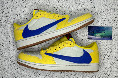 Jordan 1 Low Travis Scott Canary