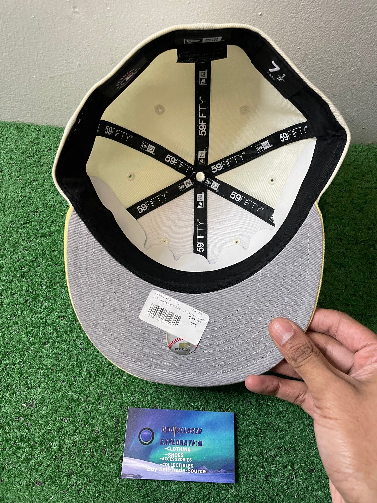 LA Dodgers city connect 50th anniversary hat