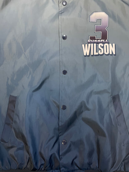 Seattle Seahawks Russell Wilson chalkline jacket