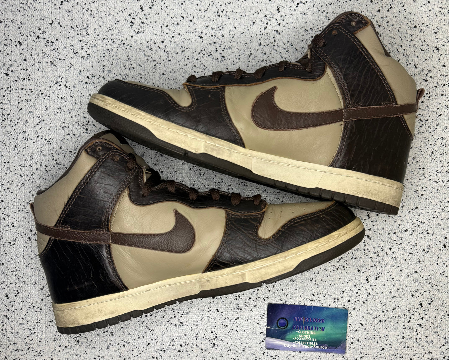 Nike Dunk High Khaki Baroque 12 Men/13.5 Women “Preowned”