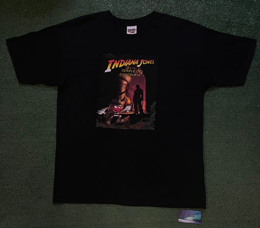 Vintage Indiana Jones and the temple of chocolate tee