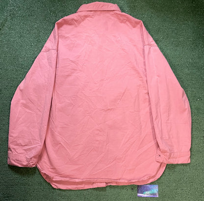Salmon pink button up