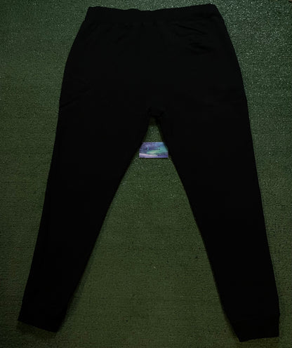 Balmain Paris black and gold tracksuit