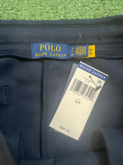 Polo Ralph Lauren Double Knit Tech Fleece navy blue shorts