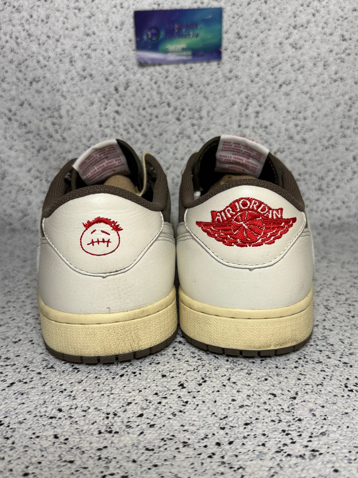 Jordan 1 Low Travis Scott Reverse Mocha 11.5 Men/13 Women “Preowned”
