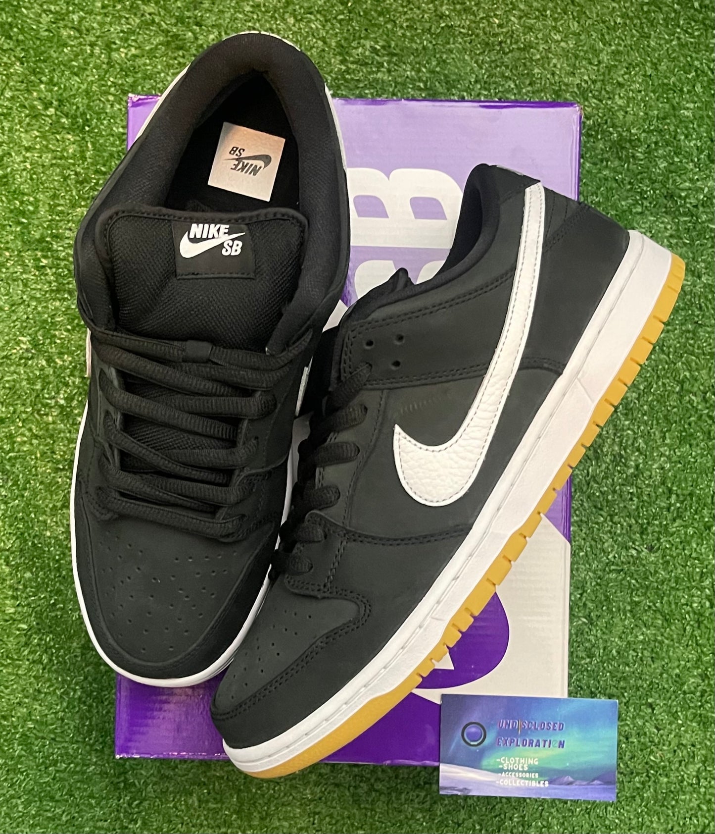 Nike Dunk Sb Low Black Gum