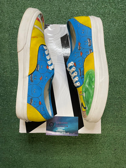 Vans custom Rick & Morty hand painted size 8men/9.5women