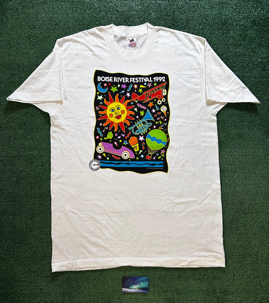 Vintage 1992 Boise River festival tee