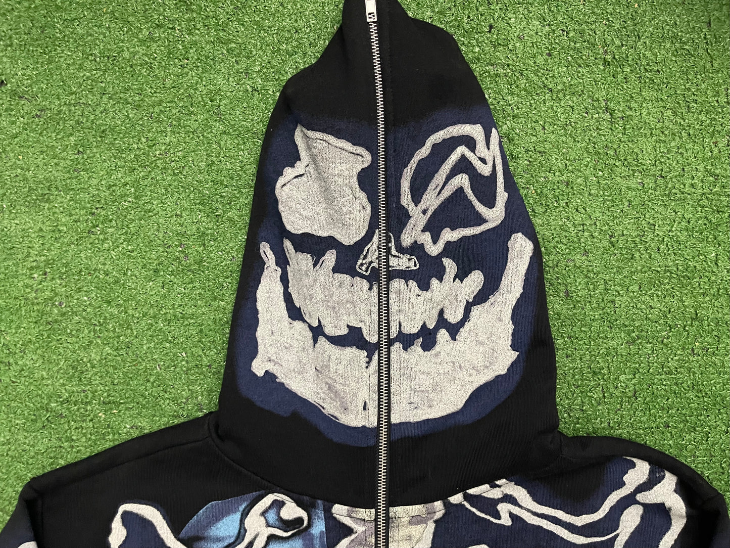 Travis Scott Cactus Jack Fragment Skeleton Graffiti Hoodie