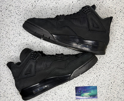 Jordan 4 Black Cat 10.5 Men/12 Women “Preowned”