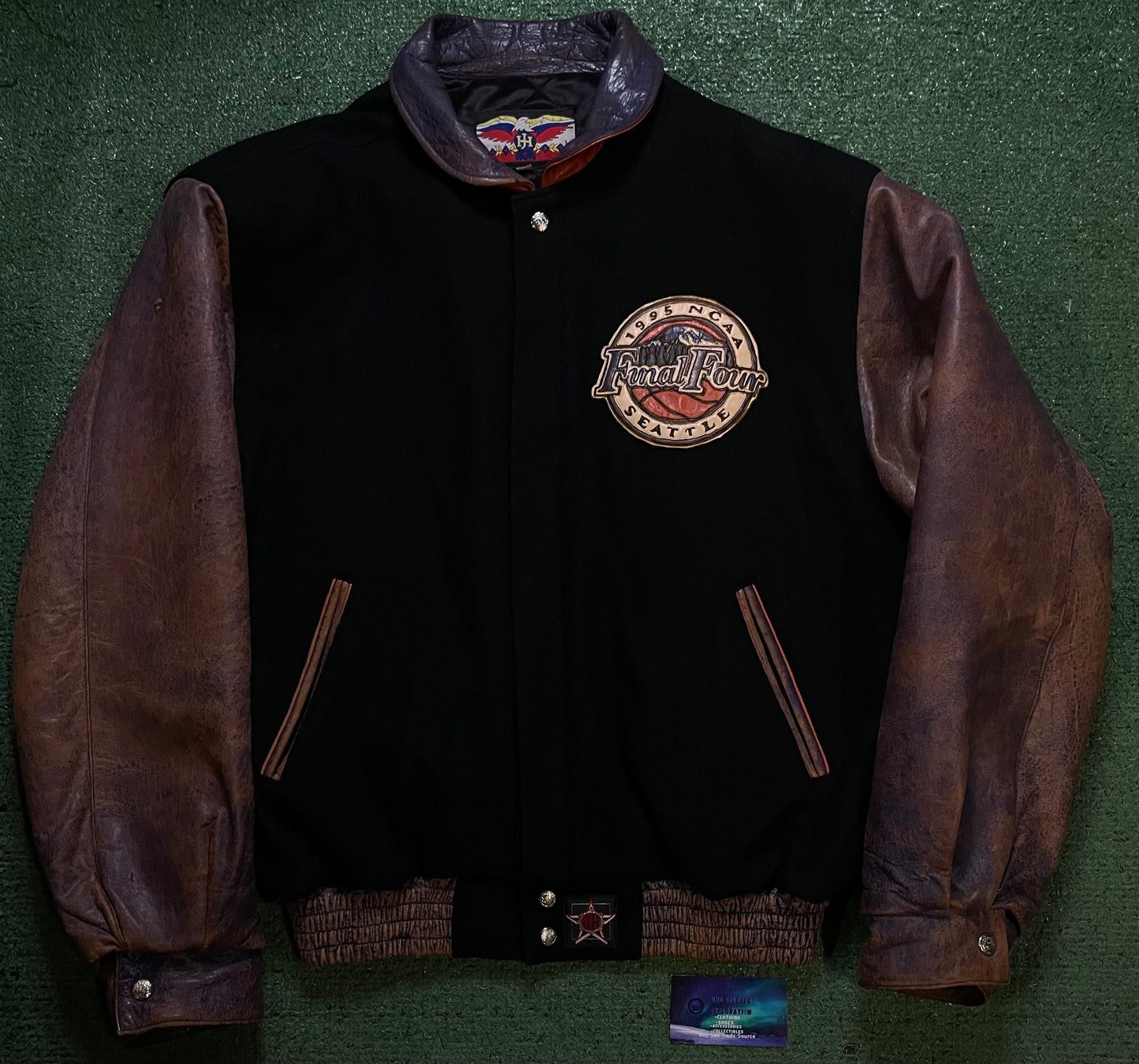 vintage  1995 NCAA Final Four Seattle Jeff Hamilton jacket