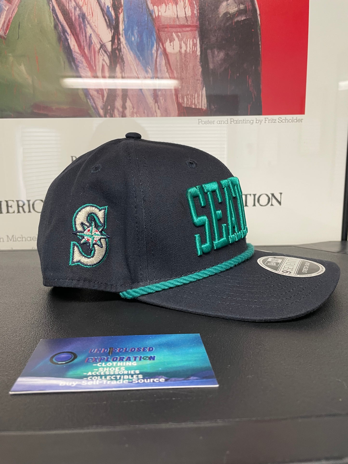 Seattle Mariners emerald rope hat