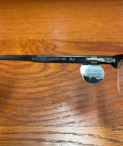 Saki natural horn glasses