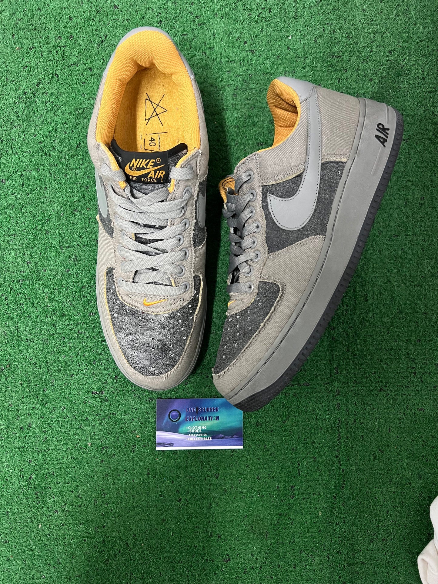 Nike Air Force 1 laundry pack 2004 size 12men/13.5women