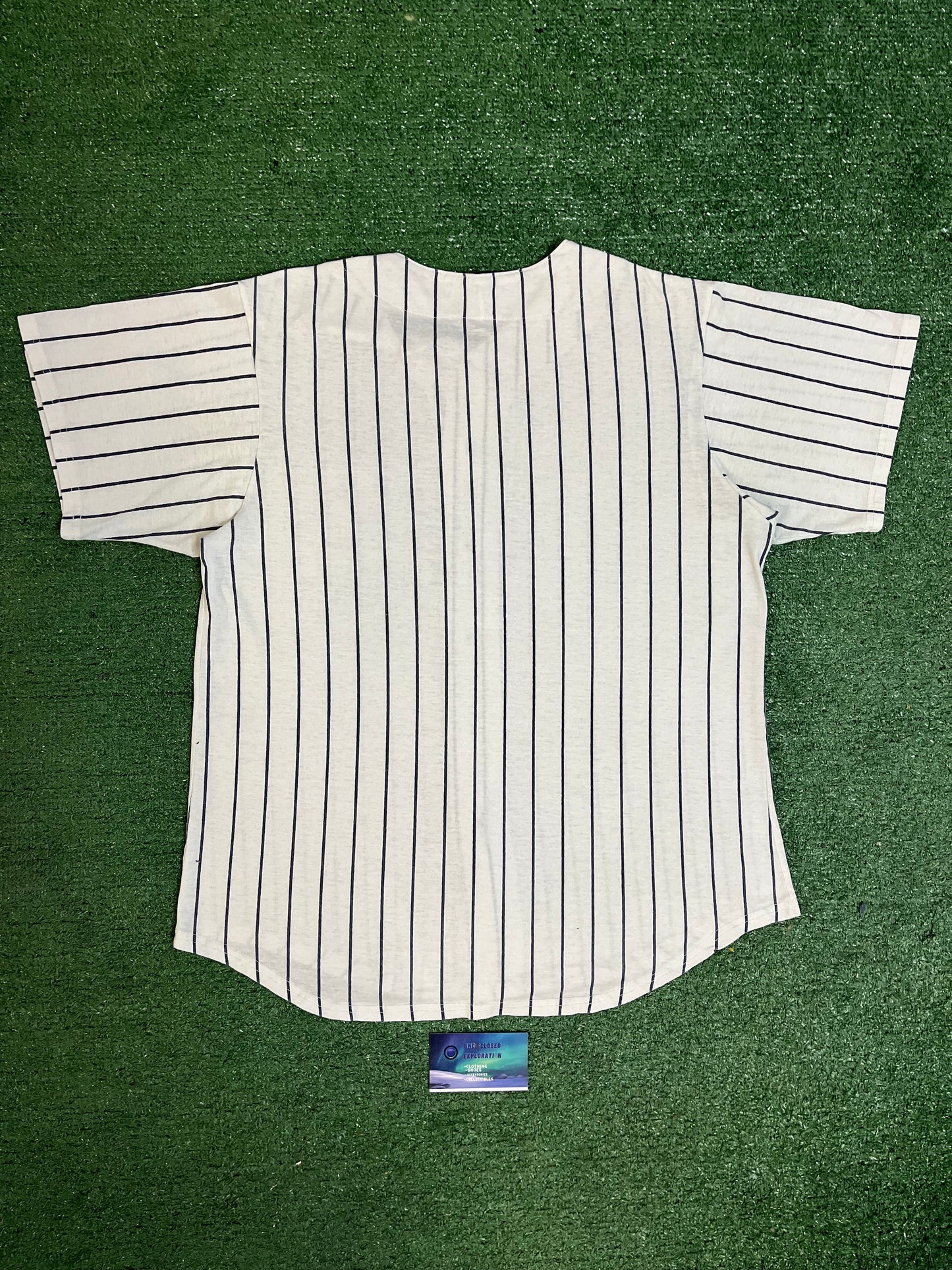 Vintage 1990s Seattle mariners pinstripe jersey