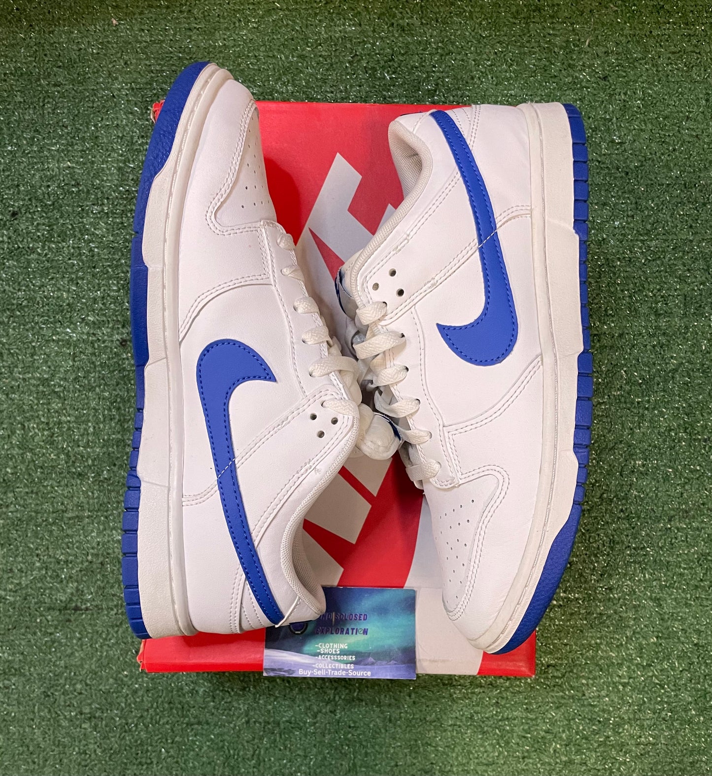 Nike Dunk Low hyper royal size 9.5men/11women