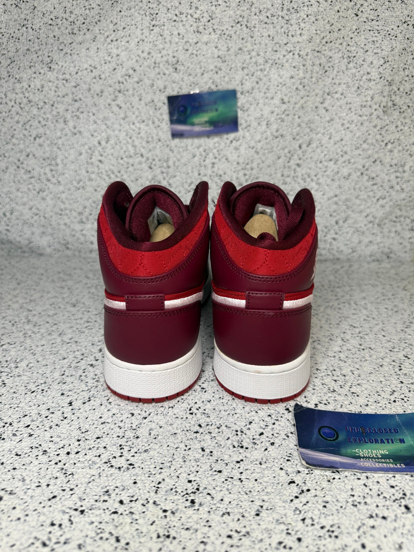 Jordan 1 Mid Red Quilt