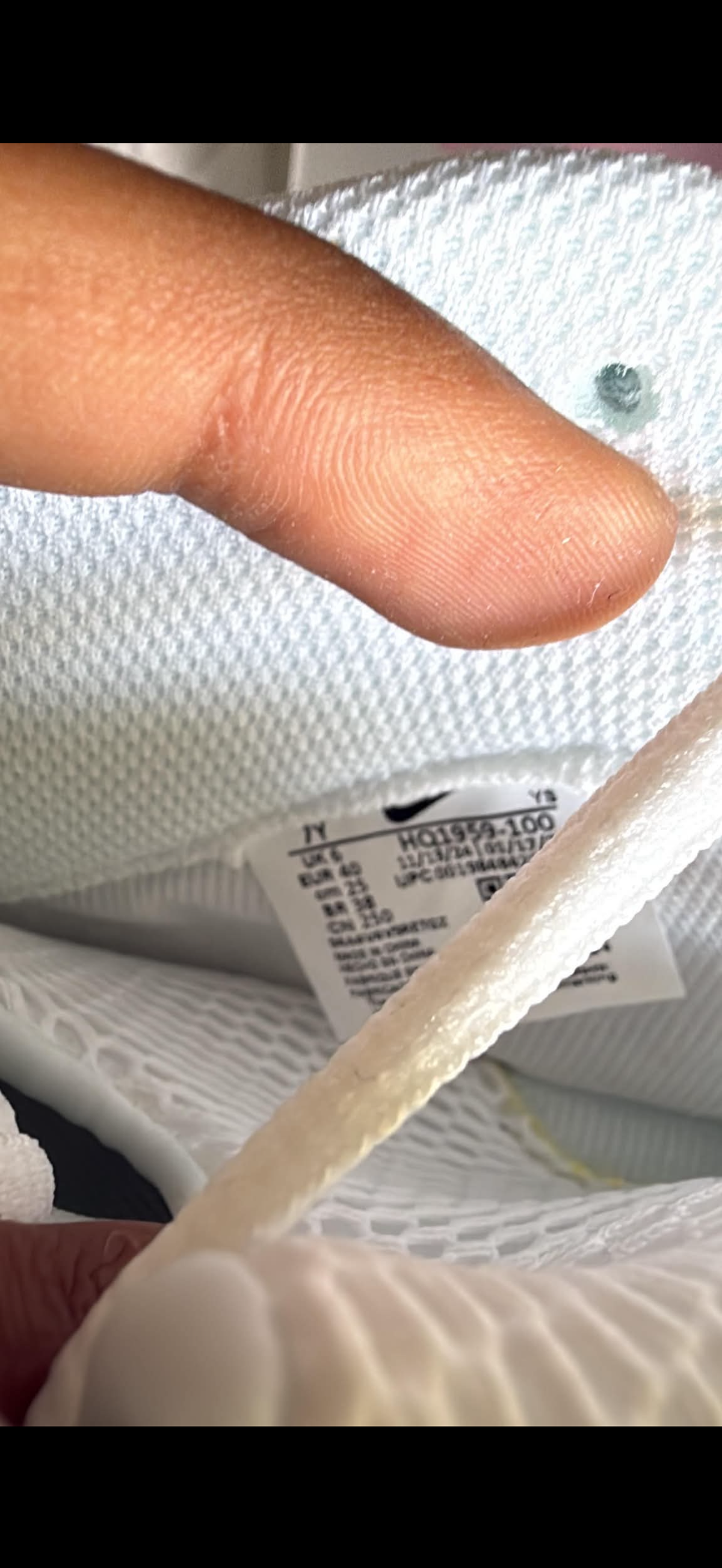 Nike Little Posite One Triple White