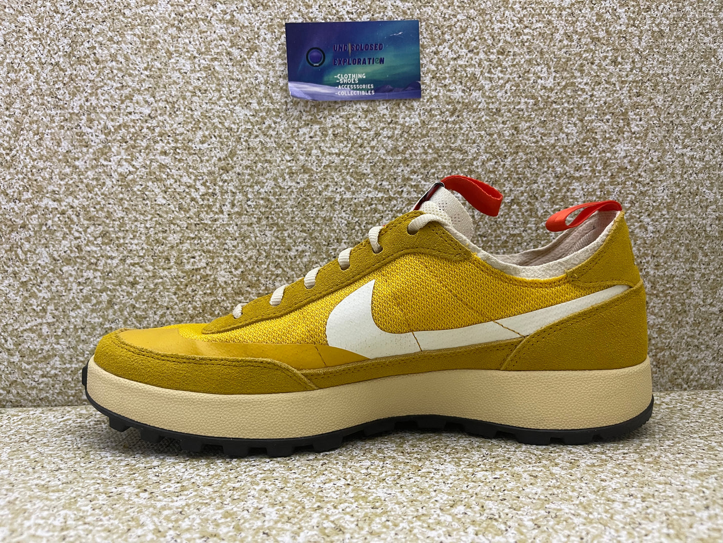 NikeCraft Tom Sachs General Purpose Shoe Archive Dark Sulfur 11.5 Men/13 Women “Preowned”