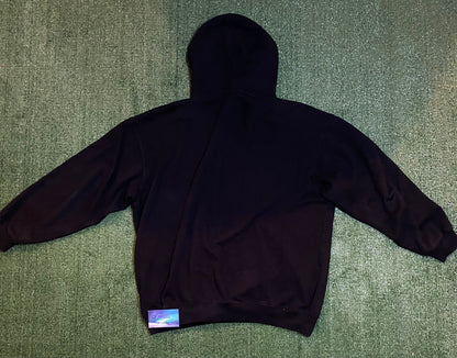 Balenciaga embroided logo hoodie