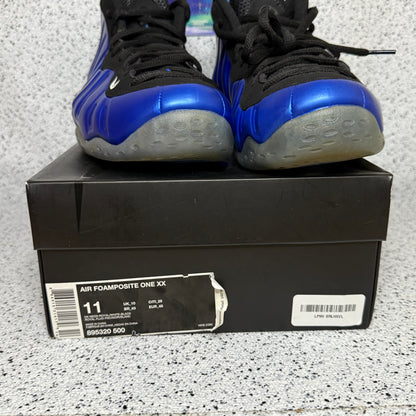 Nike Foamposite 20th Anniversary Royal 2017 11 Men/12.5 Women “Preowned”