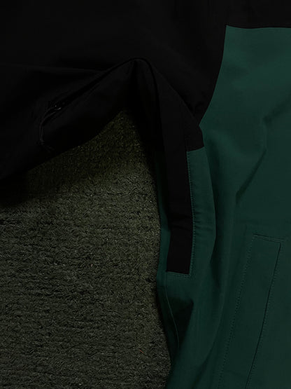 The North Face Active Stretch Rain Shell nori green jacket