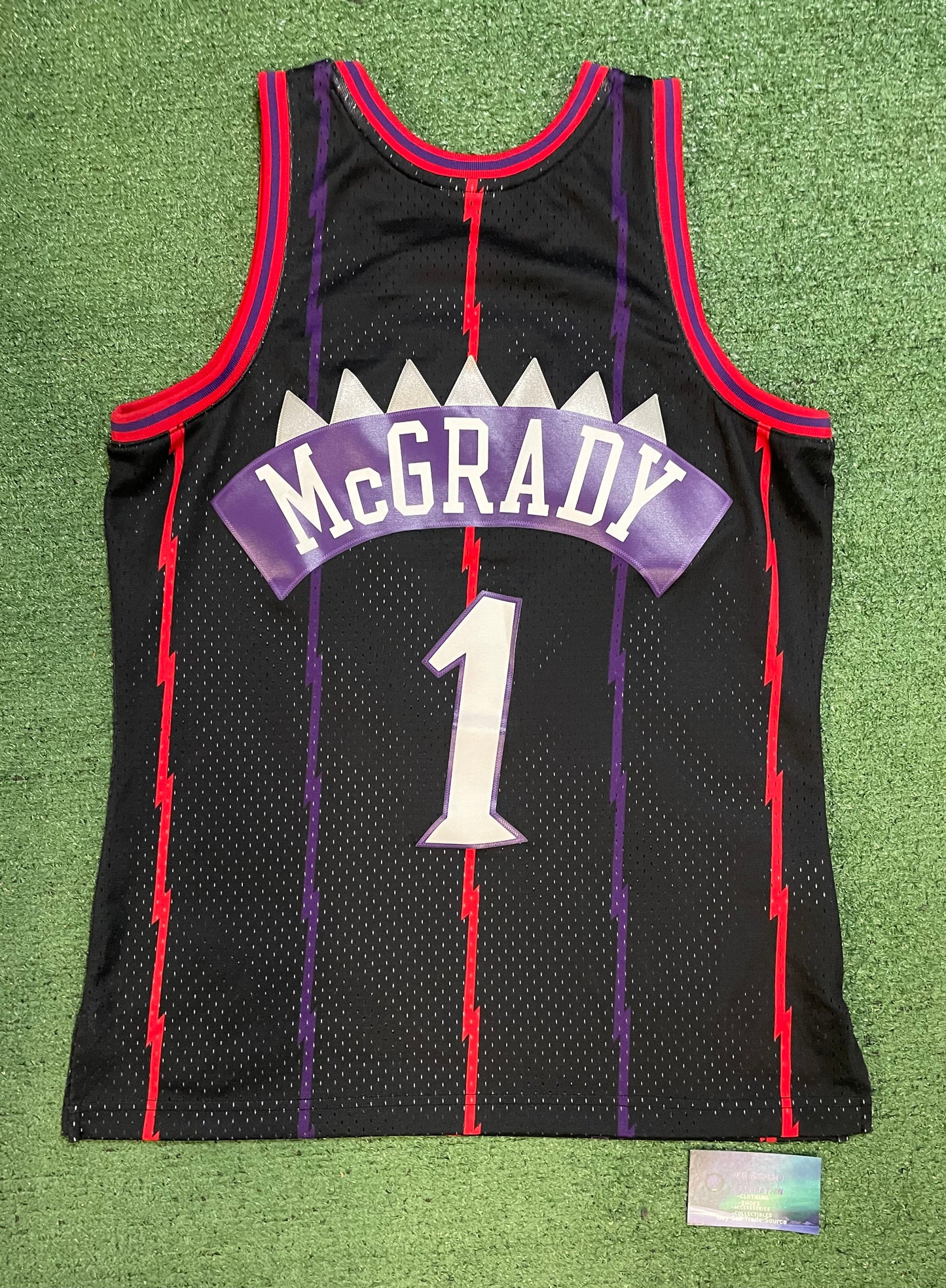 Tracy McGrady #1 Mitchell & Ness Toronto Raptors jersey