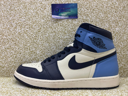 Jordan 1 Obsidian 10 Men/11.5 Women “Preowned”