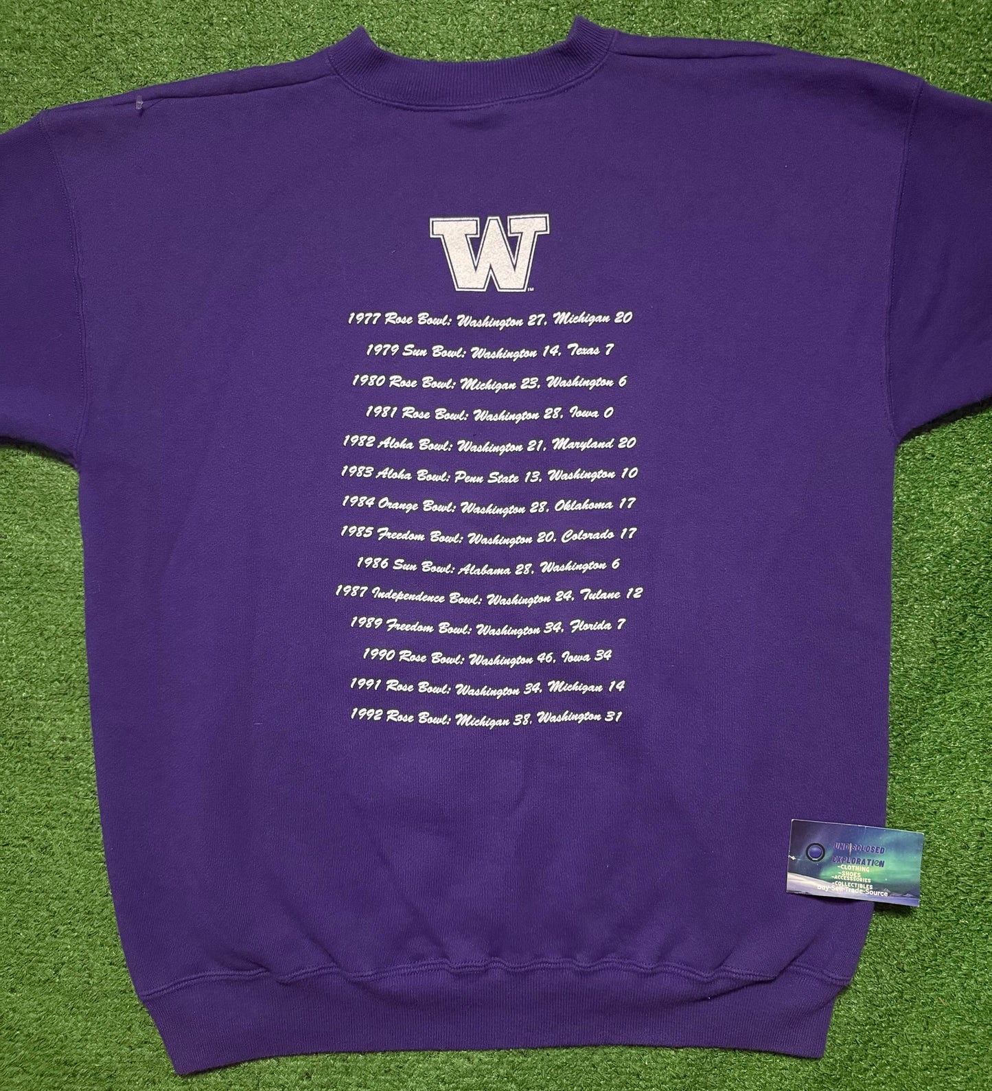 Vintage Washington Huskies The Dawgfather Crewneck
