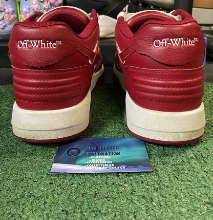Off White out of office white & red size 10men/11.5women(EU 43)