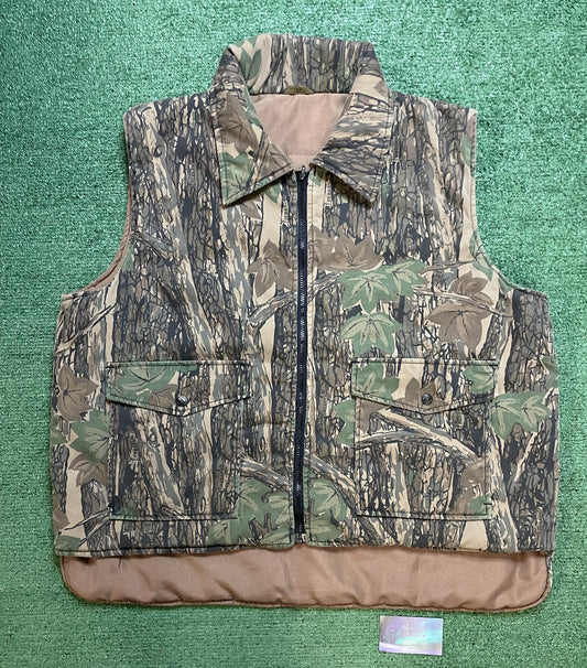 Vintage 1990s realtree camo vest