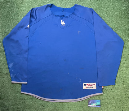 vintage Los Angeles Dodgers longsleeve warm up jersey