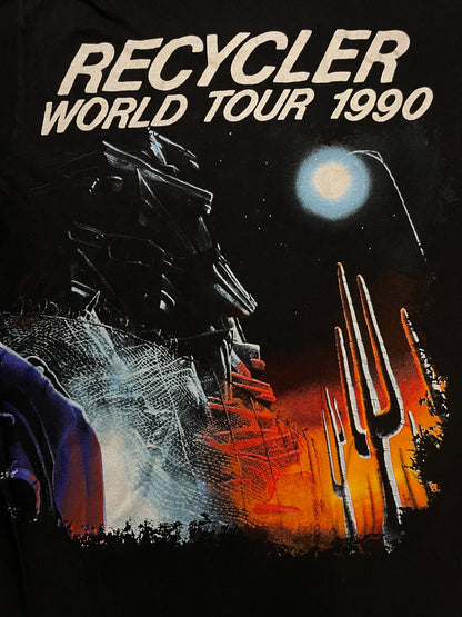 Vintage 1990 Recycler World Tour tee