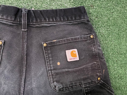 Vintage Carhartt black double knees pants