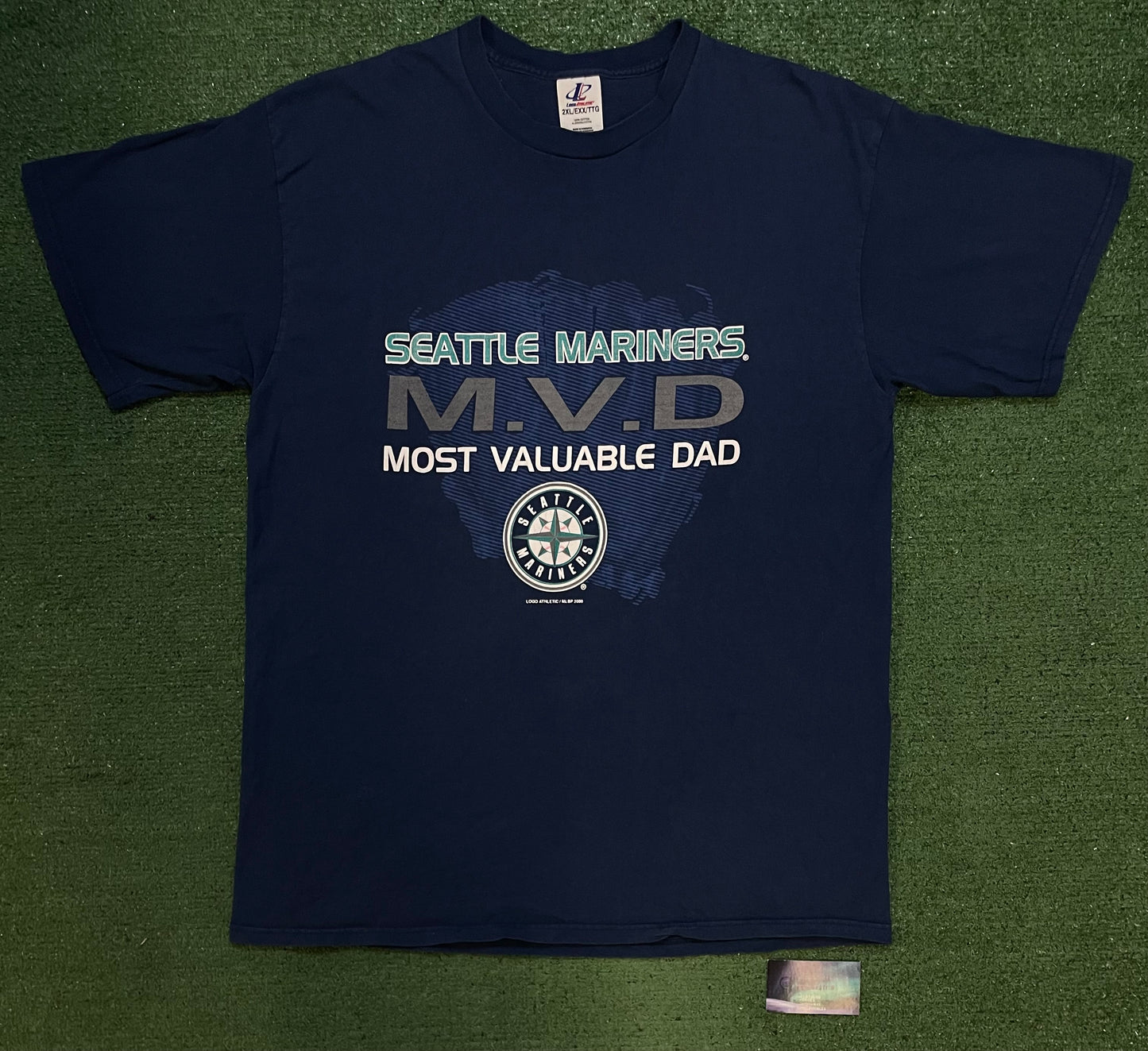 Vintage 1990s Seattle Mariners M.V.D Most Valuable dad tee