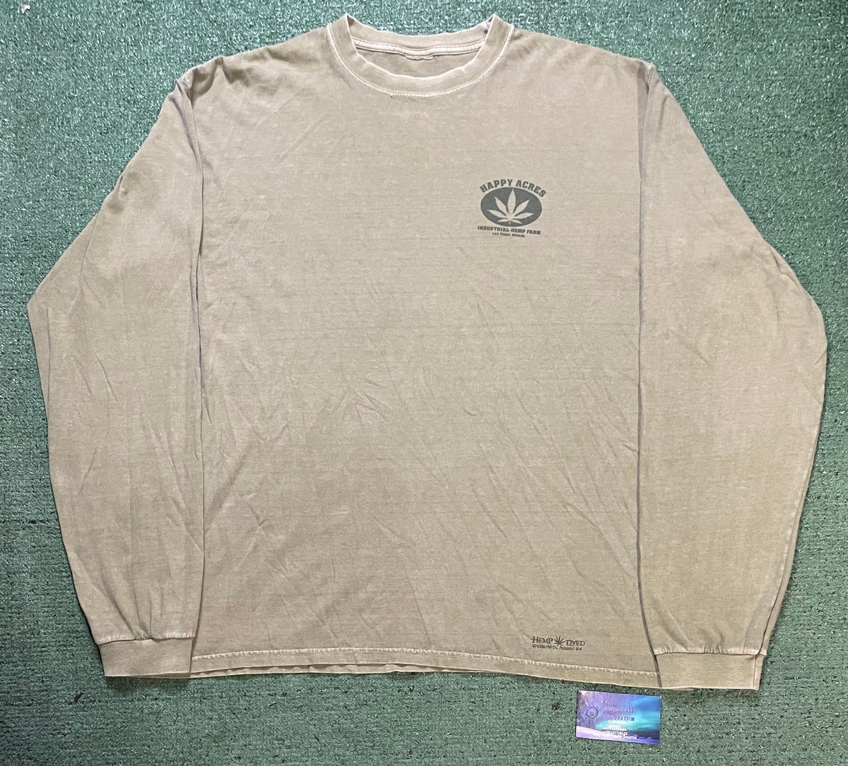 Happy Acres hemp longsleeve