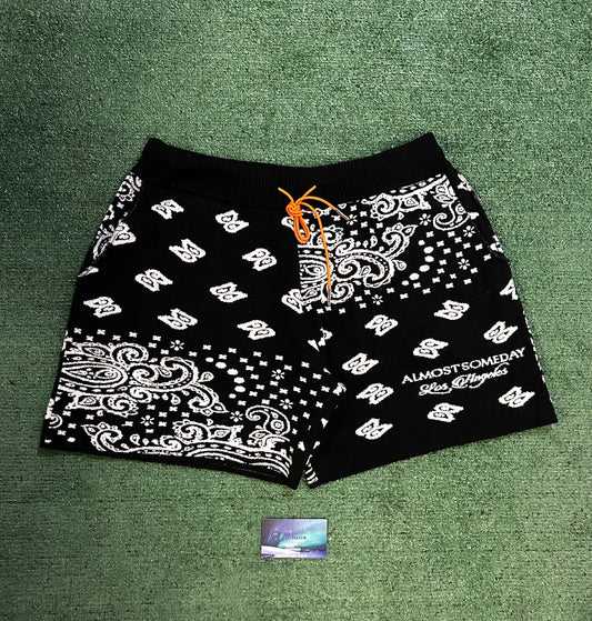 Almost someday saint knit shorts