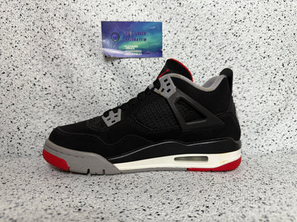 Jordan 4 Bred 2019 4.5 Youth/6 Women “Preowned”